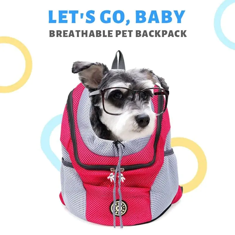 Breathable Mesh Pet Backpack